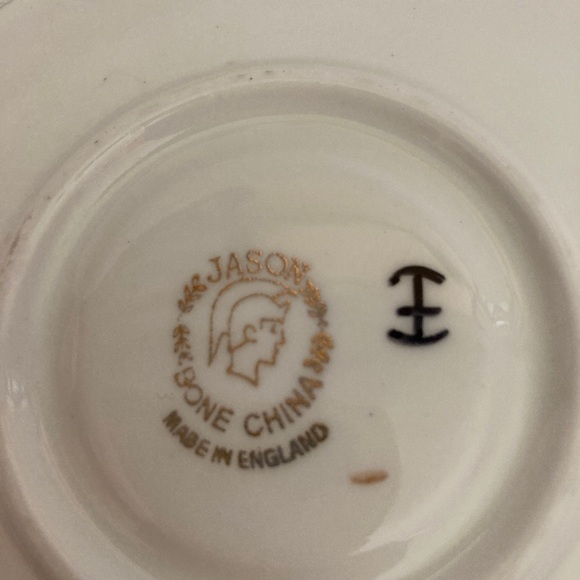 China teacup and saucer brand-name Jason in excellent vintage condition - Picture 6 of 7